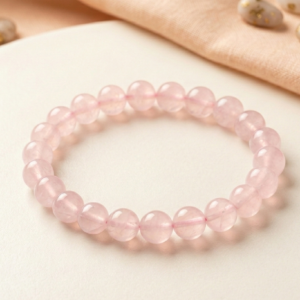 Personalized Love Attraction Rose Quartz Bracelet – Name Energized for Your Unique Energy
